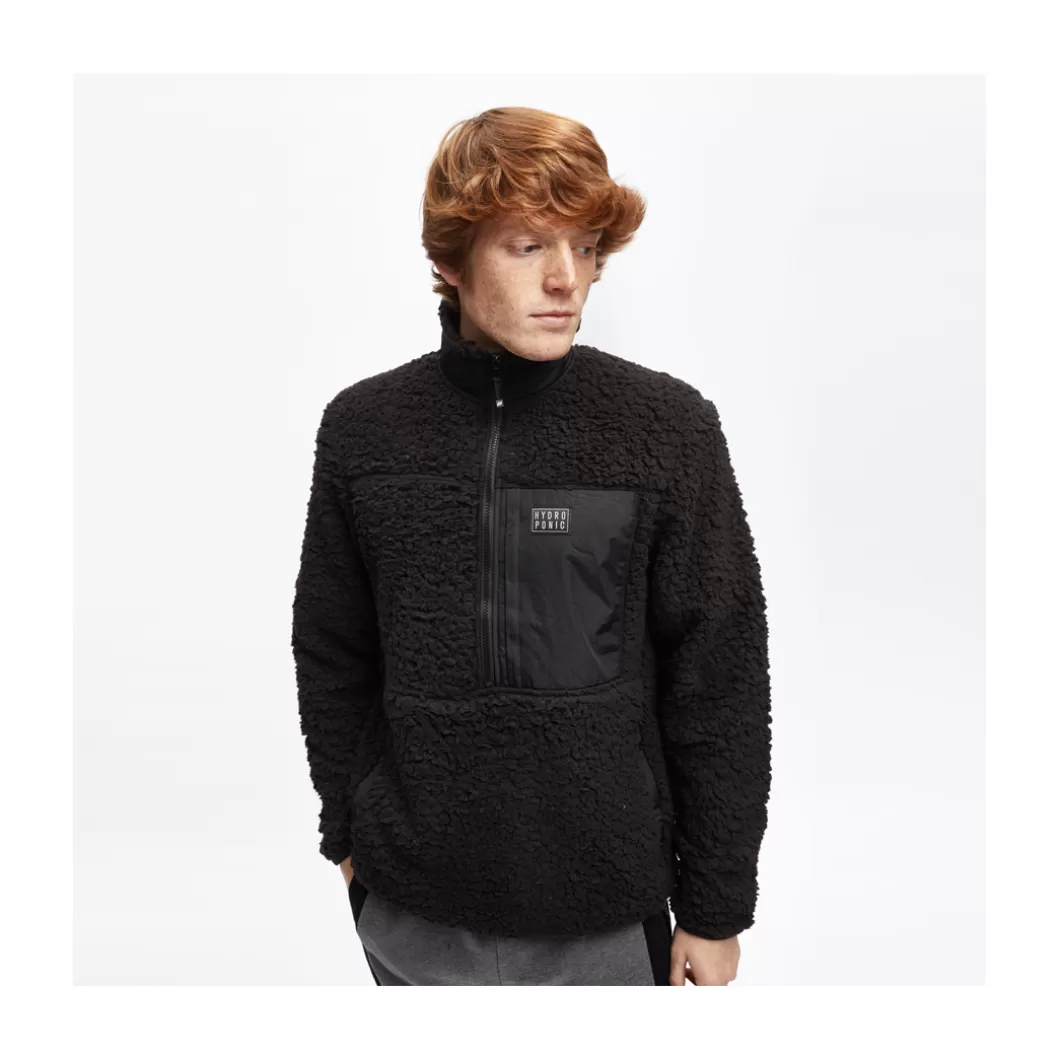 Hydroponic Chaquetas Niño>Sudadera Polar Niño RUMBLE Black