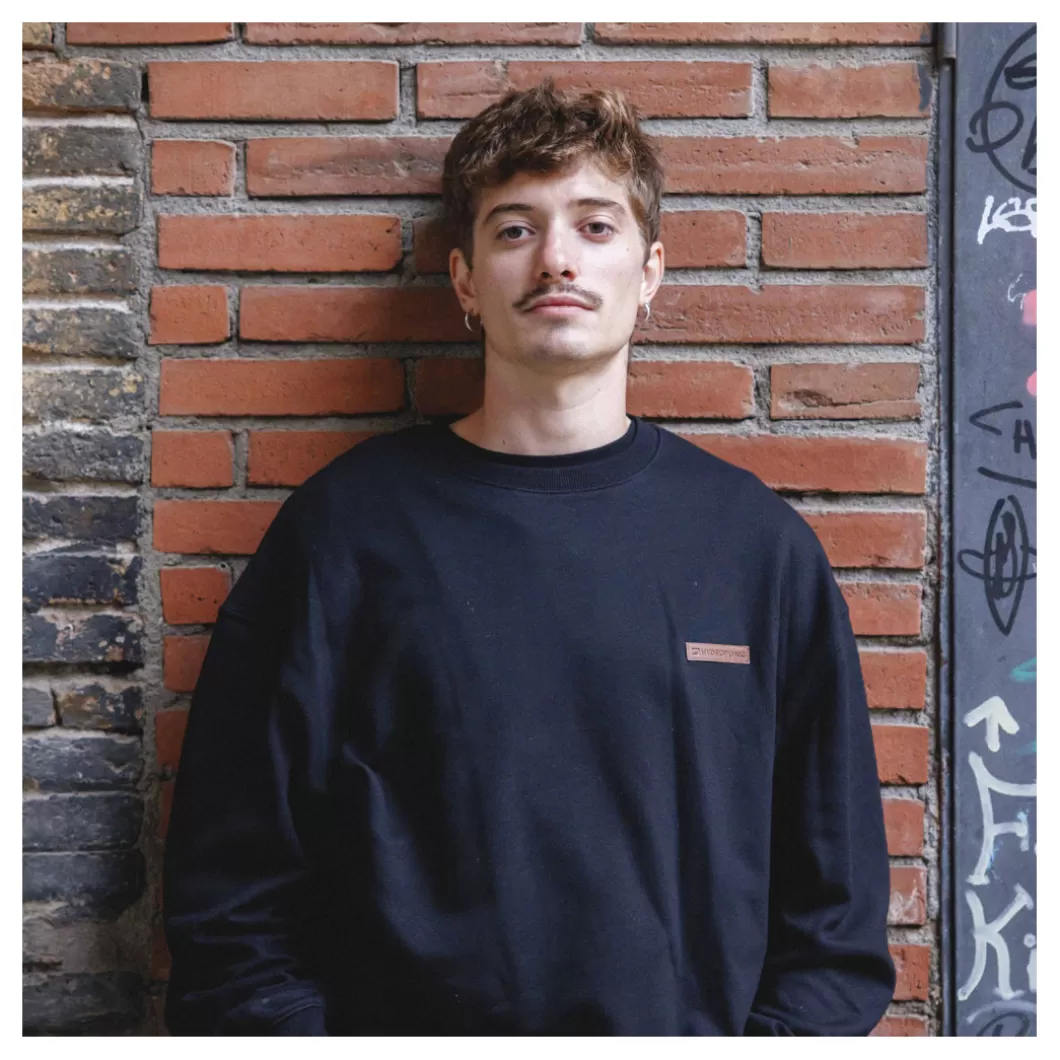 Hydroponic Sudaderas Sin Capucha>Sudadera Sin Capucha CHAPEL Pirate Black
