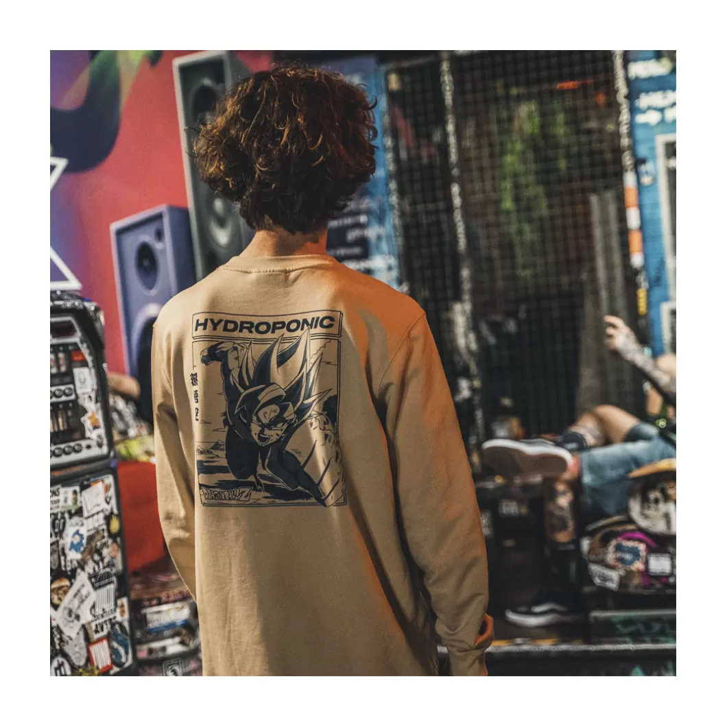 Hydroponic Dragon Ball Z Colabo | Sudaderas Sin Capucha>Sudadera Sin Capucha DRAGON BALL Z COMIC Sand