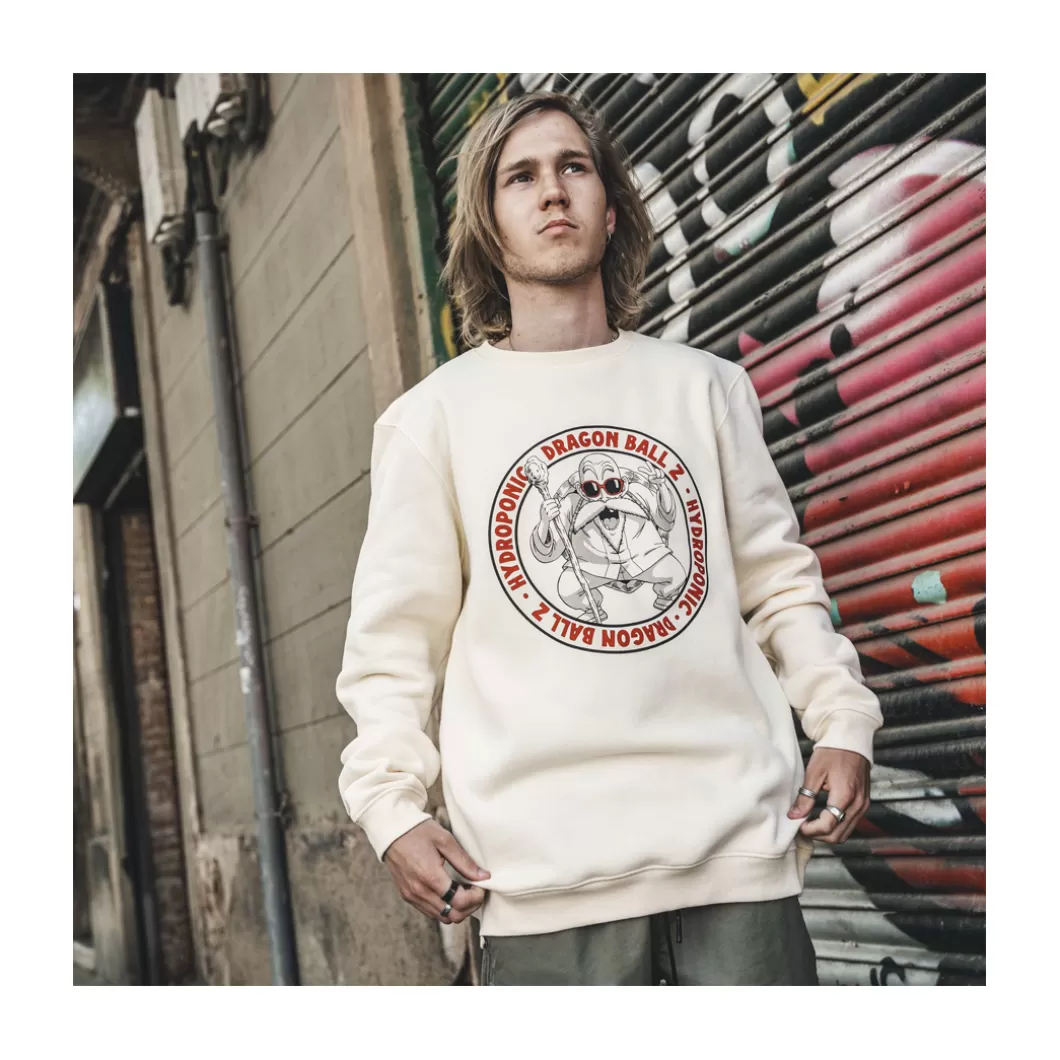 Hydroponic Dragon Ball Z Colabo | Sudaderas Sin Capucha>Sudadera Sin Capucha DRAGON BALL Z KAME SENNIN Off White