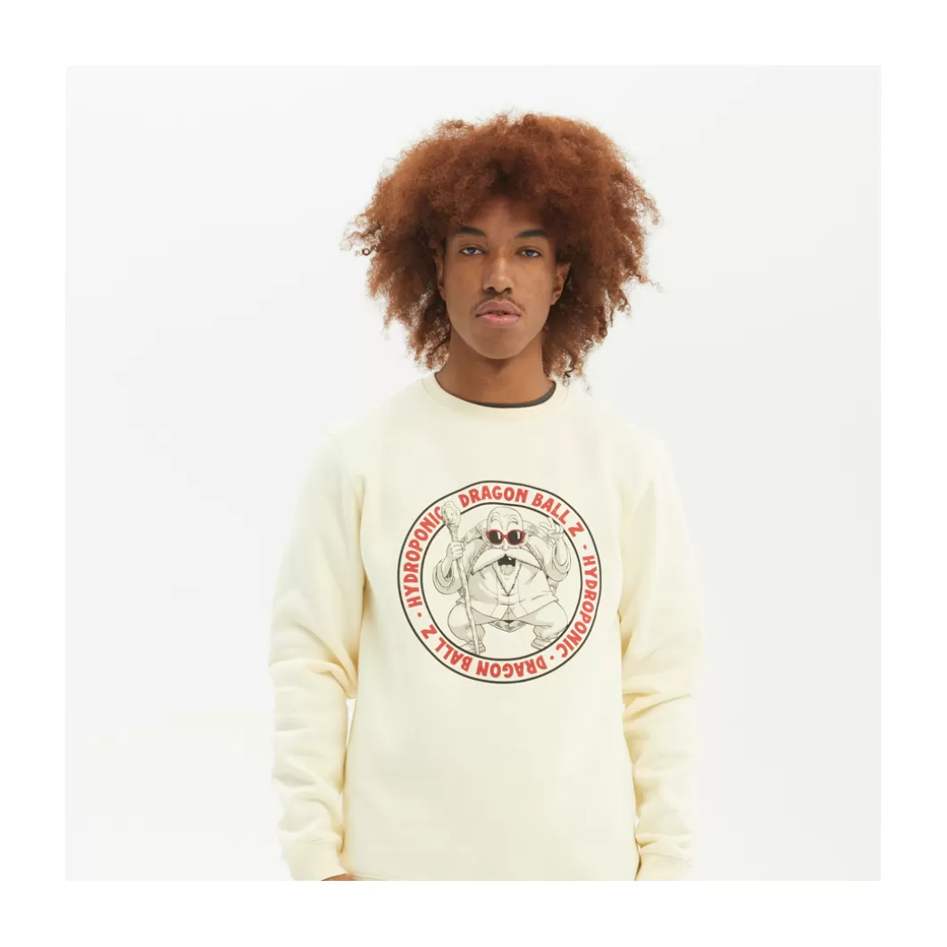 Hydroponic Dragon Ball Z Colabo | Sudaderas Sin Capucha>Sudadera Sin Capucha DRAGON BALL Z KAME SENNIN Off White
