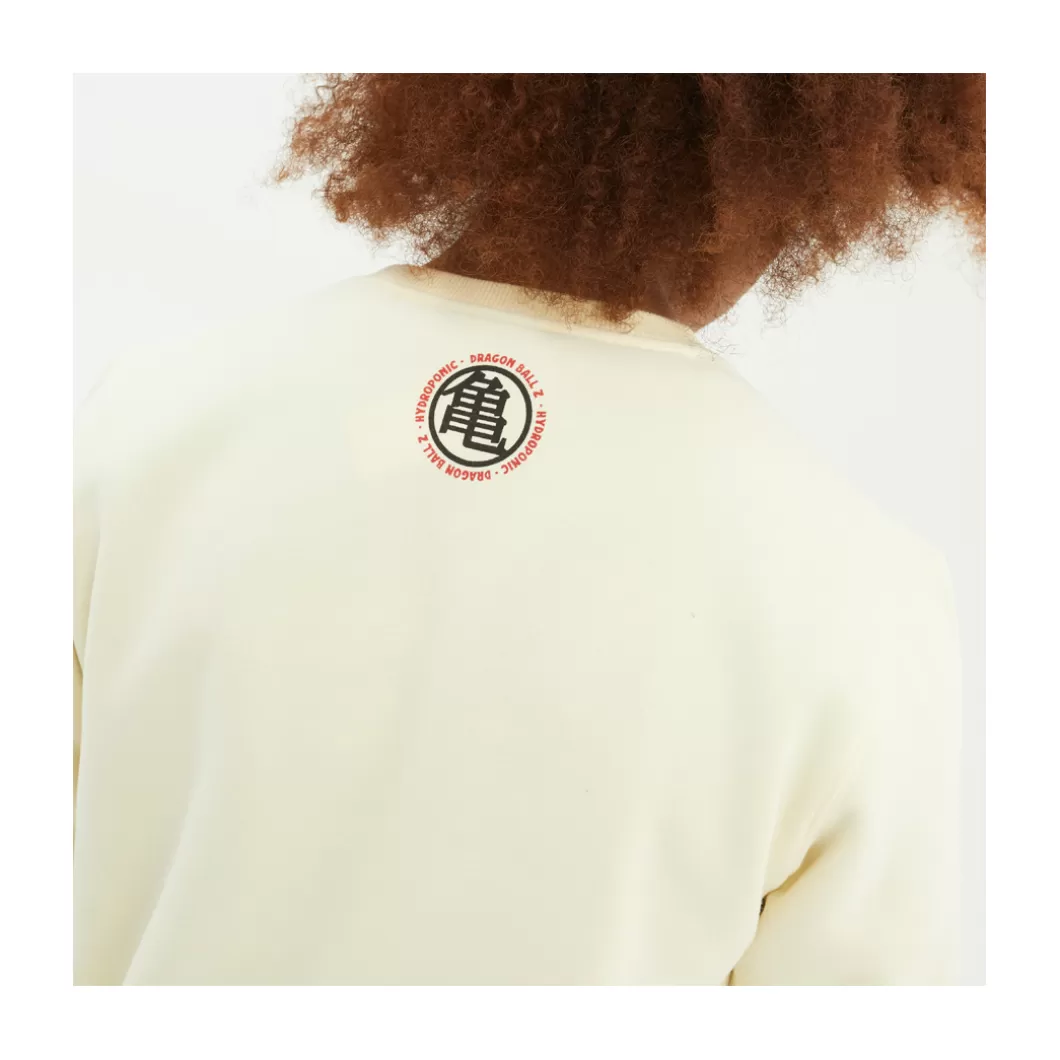 Hydroponic Sudaderas Sin Capucha Niño | Dragon Ball Z Colabo>Sudadera Sin Capucha Niño DRAGON BALL Z KAME SENNIN Off White