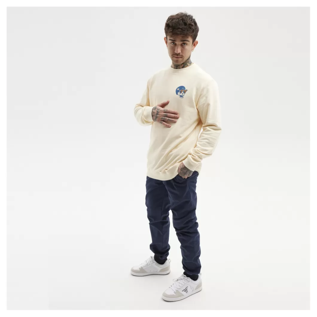 Hydroponic Sudaderas Sin Capucha Niño>Sudadera Sin Capucha Niño PUSHING Off White