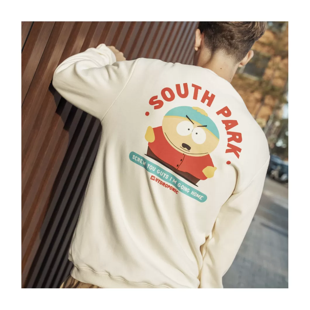 Hydroponic South Park Colabo | Outlet Ropa>Sudadera Sin Capucha SOUTH PARK CARTMAN Off White