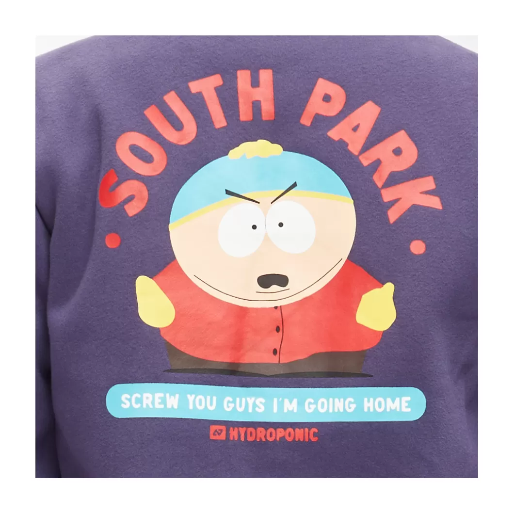 Hydroponic South Park Colabo | Outlet Ropa>Sudadera Sin Capucha SOUTH PARK CARTMAN Violet Blue