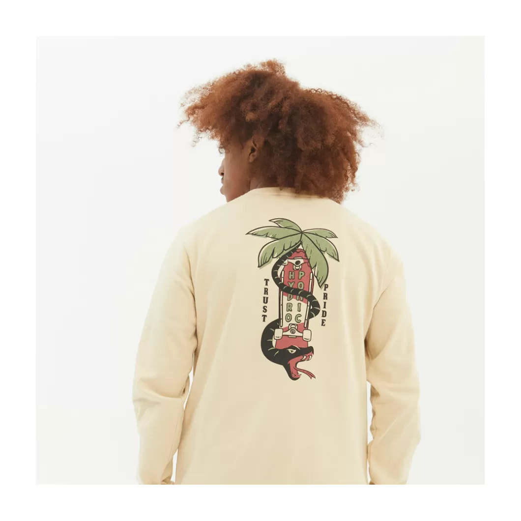 Hydroponic Sudaderas Sin Capucha>Sudadera Sin Capucha TRUST Sand