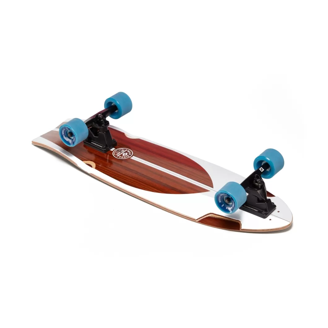Hydroponic Surfskate Completos>Surfskate FISH 31,5'' Classic 2.0 White /Brown