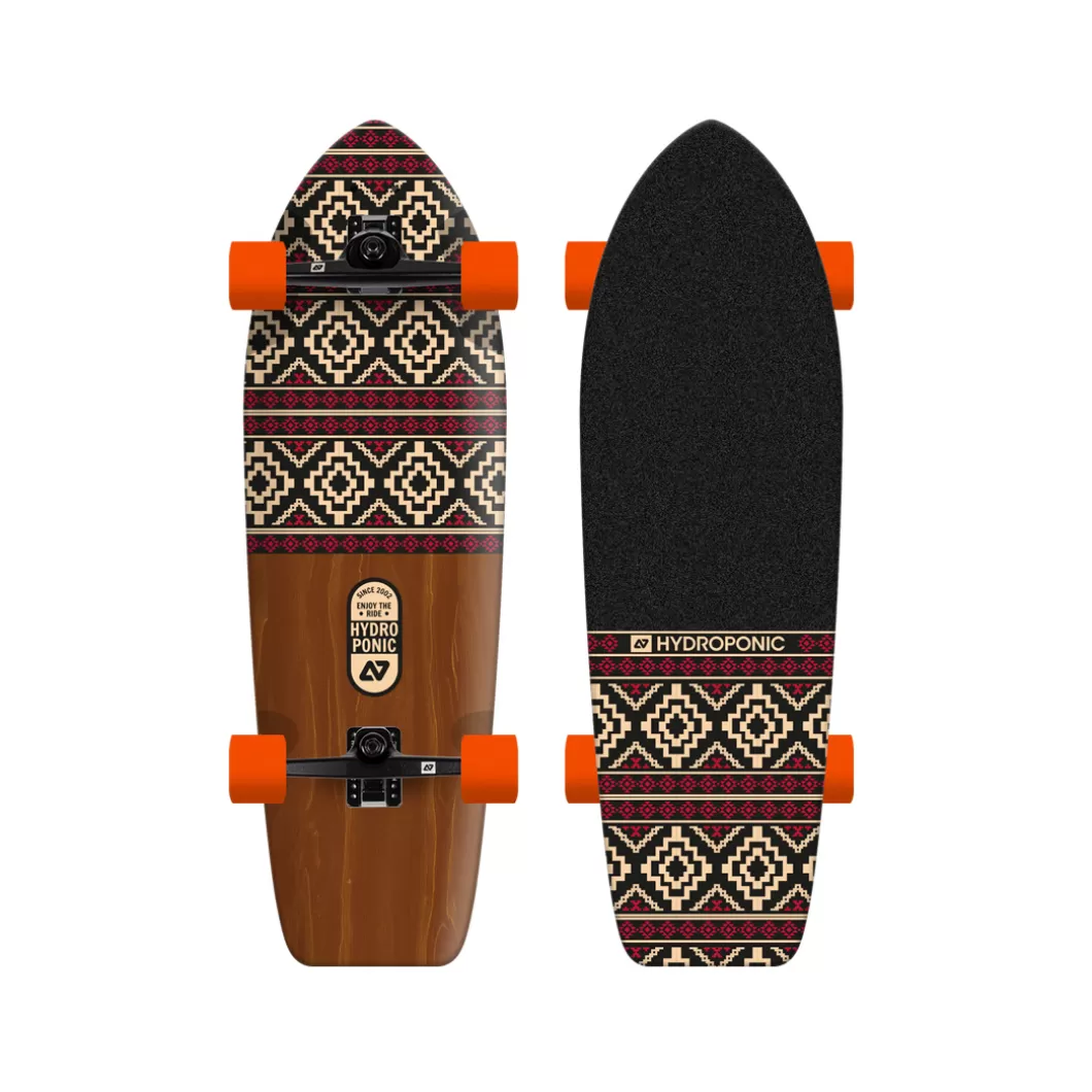 Hydroponic Surfskate Completos>Surfskate SQUARE 33'' Etnic