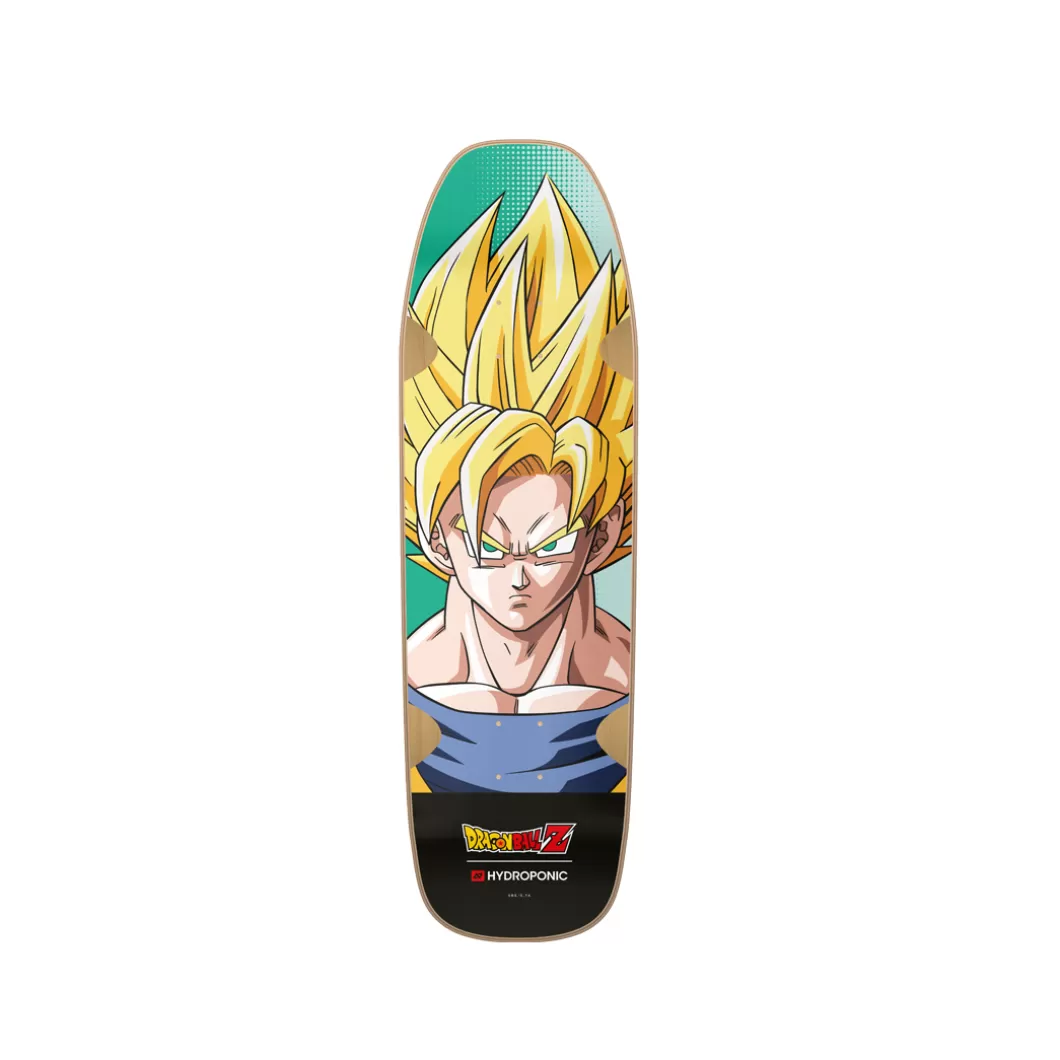 Hydroponic Pool Shapes>Tabla Skate BULLET DRAGON BALL Z Son Goku Super Saiyan Pool Shape