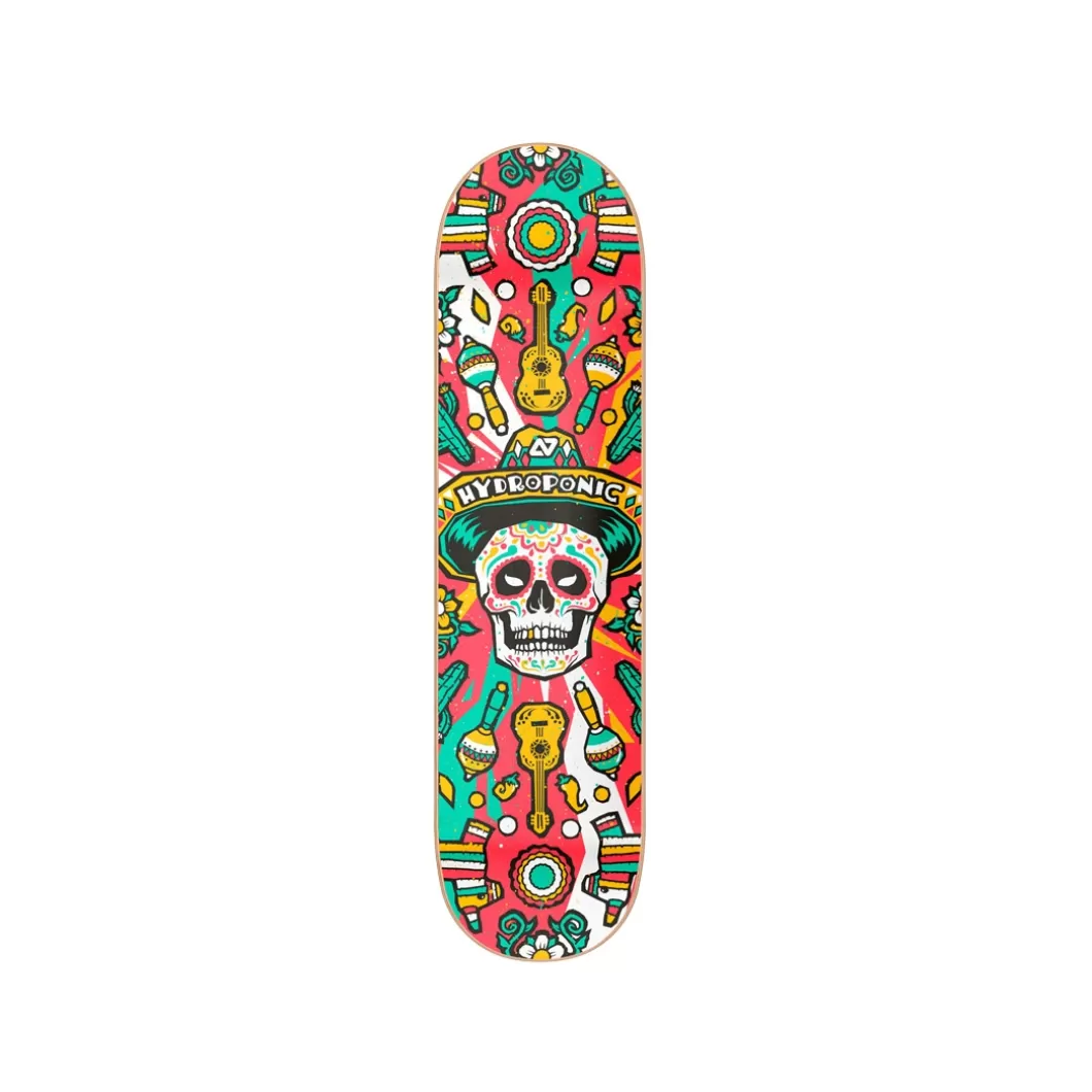 Hydroponic Medida 8,5 | Medida 8>Tabla Skate MEXICAN SKULL 2.0 Red
