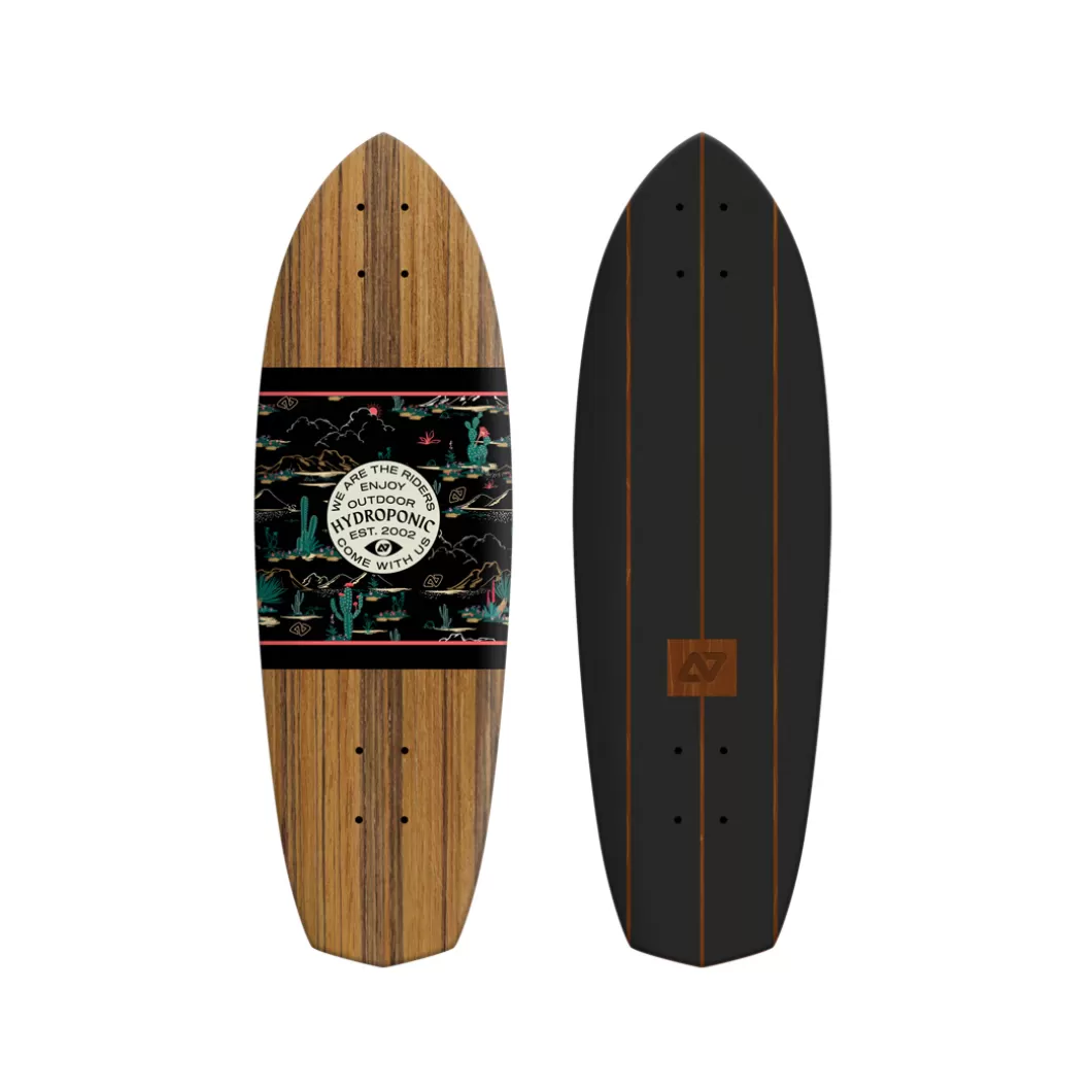 Hydroponic Tablas Surfskate | Skate Cruiser Tablas>Tabla Surfskate / Cruiser DIAMOND Cactus