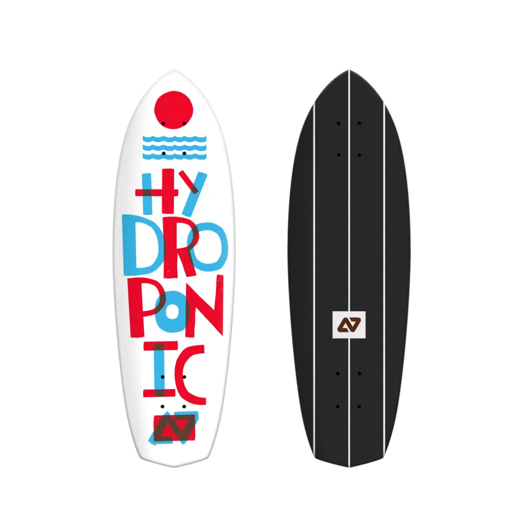Hydroponic Tablas Surfskate | Skate Cruiser Tablas>Tabla Surfskate / Cruiser DIAMOND Type White