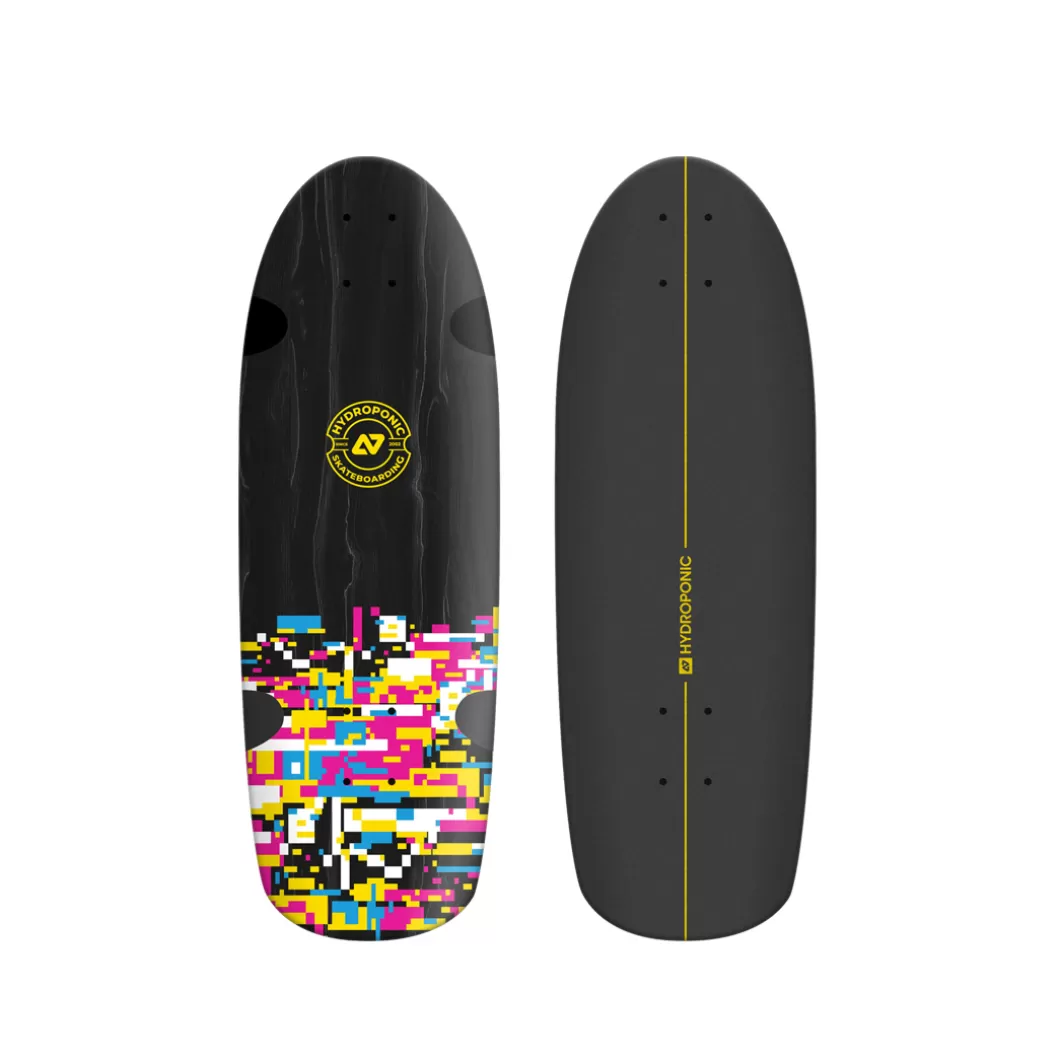 Hydroponic Tablas Surfskate | Skate Cruiser Tablas>Tabla Surfskate / Cruiser ROUNDED Glitch